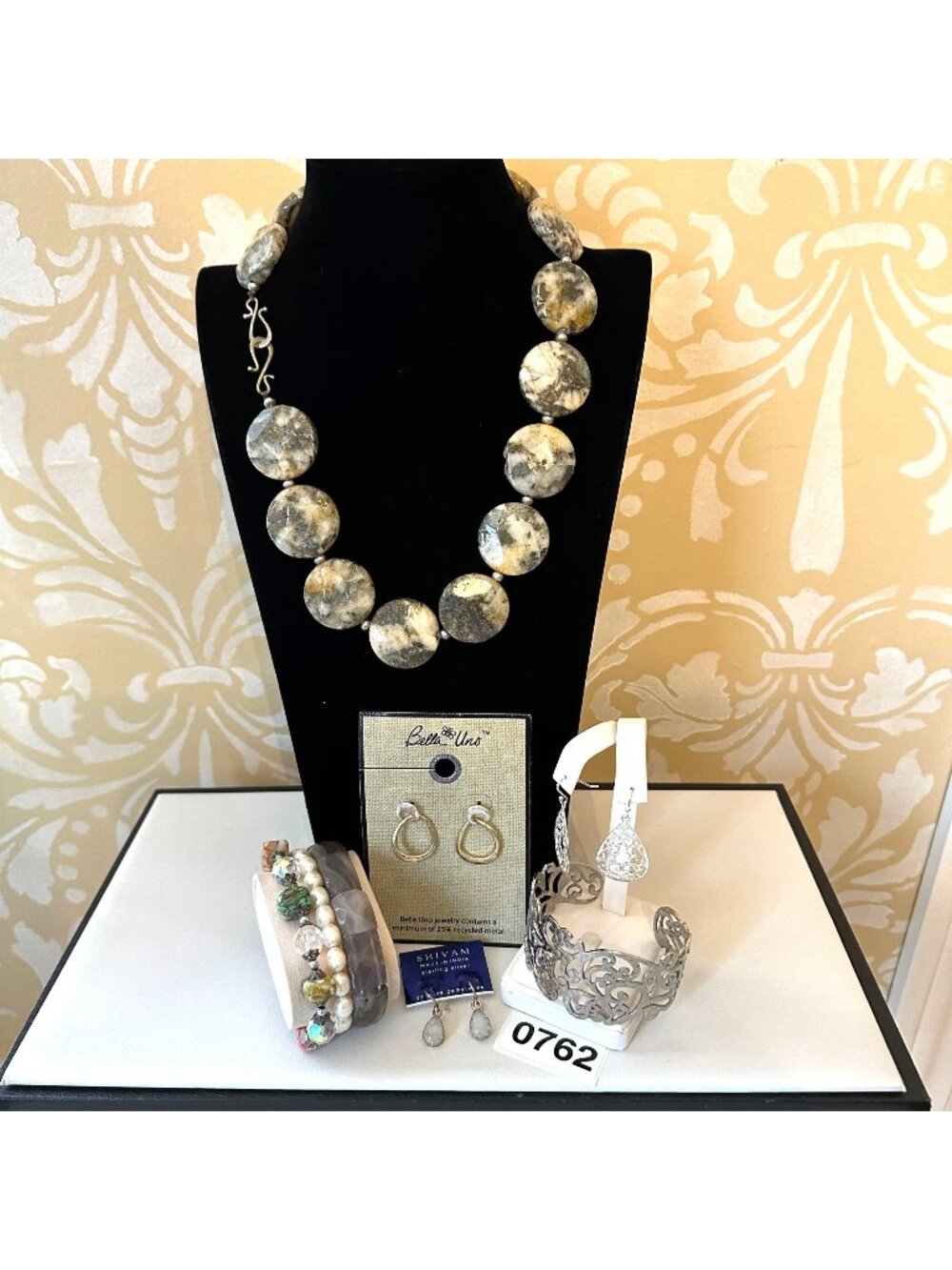 Jewelry Lot Vintage Modern Necklace Bracelets Earring Sterling Silver Gemstones